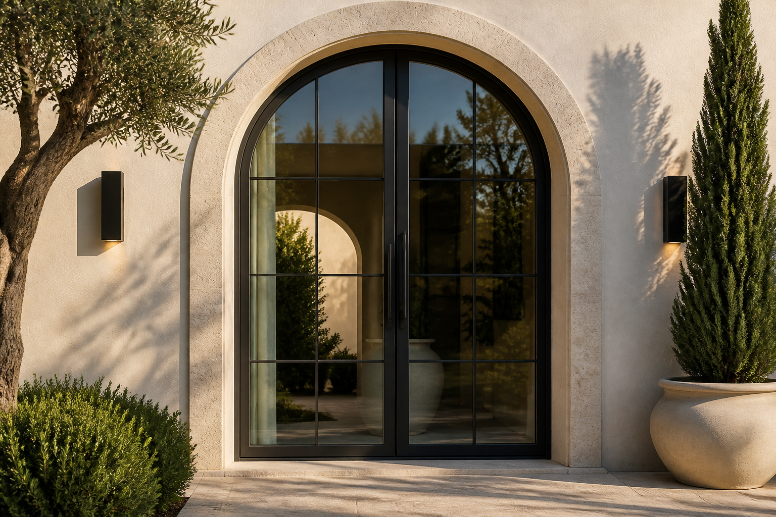VLX 100 Arched / Custom Door in San Antonio, TX | Hale Windows San Antonio - detail 3
