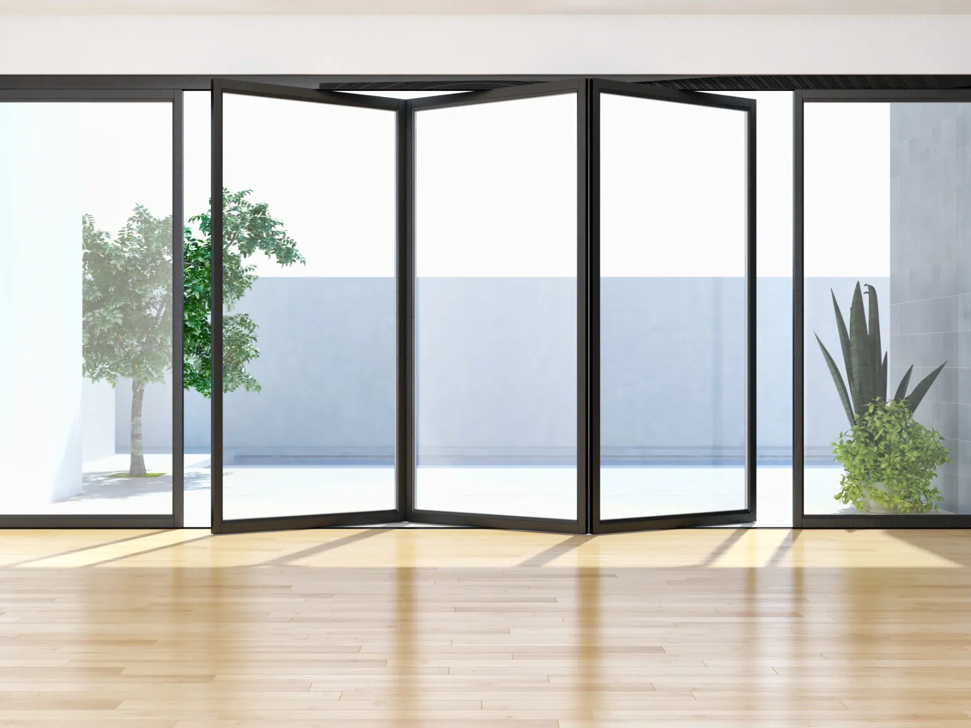 VLX 100 Bifold / Folding Door in San Antonio, TX | Hale Windows San Antonio - detail 1