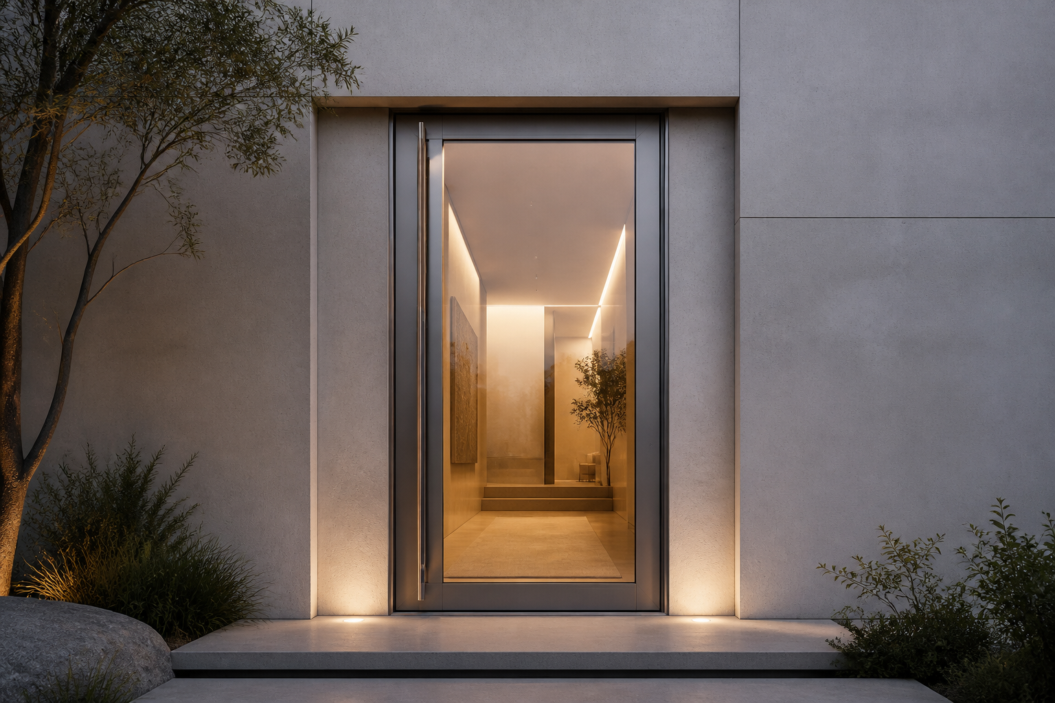 VLX 100 Pivot Door in San Antonio, TX | Hale Windows San Antonio - detail 2